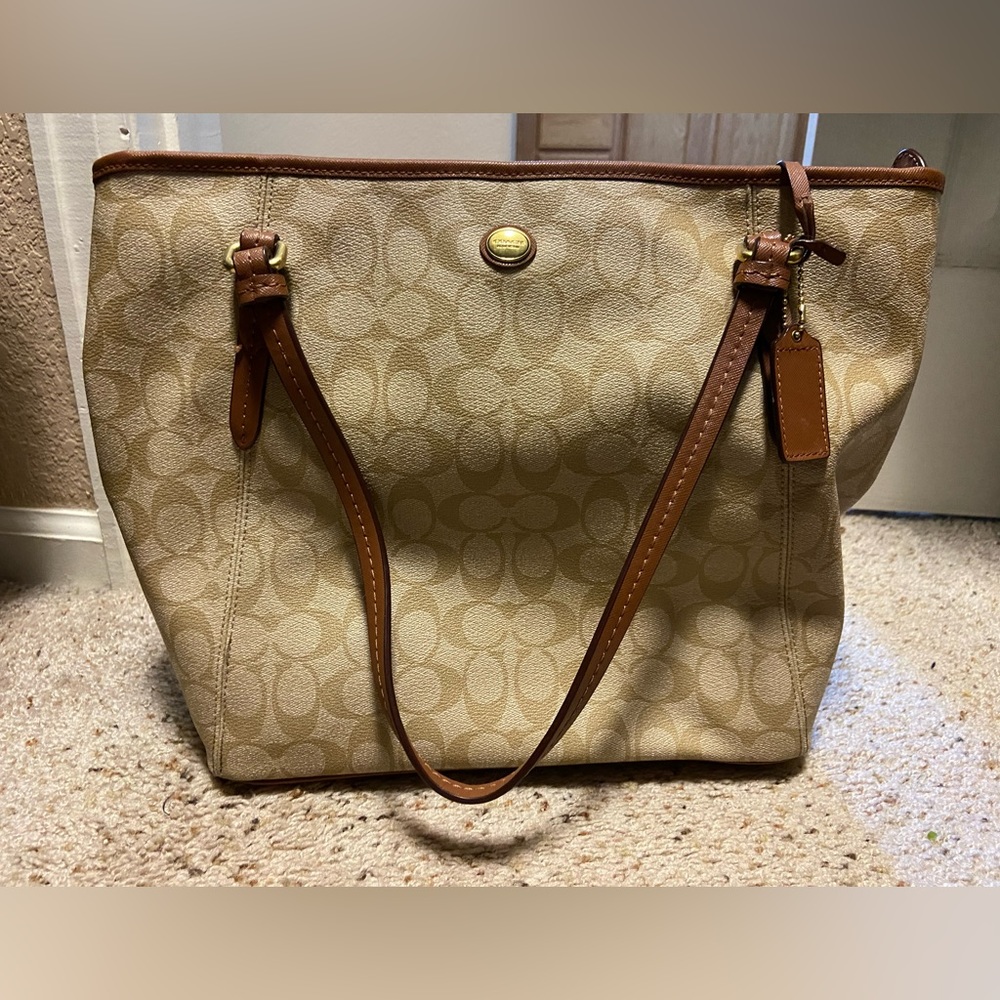 Coach city tote